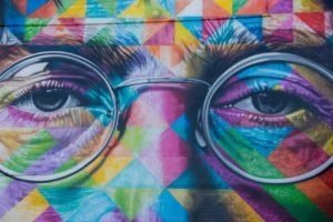 volto john lennon colorato