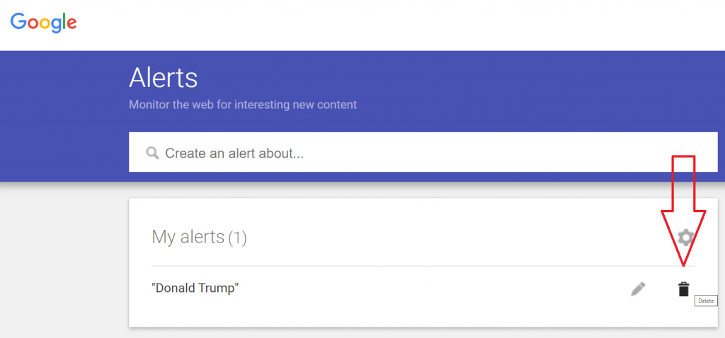 How to disable Google Alerts reputation up guide