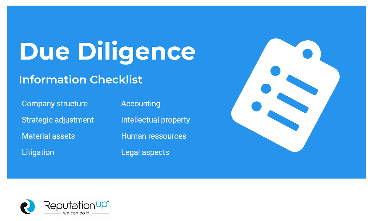 due diligence information checklist