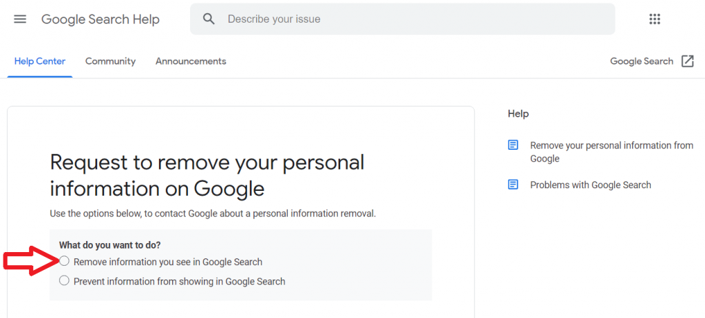 How to remove personal information from Google reutationup De Indexing Google 