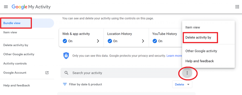 How do I remove my personal information from Google guide delete ReputationUP