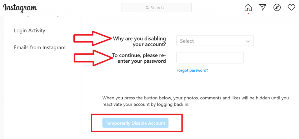 How to disappear from Instagram guide ReputationUP