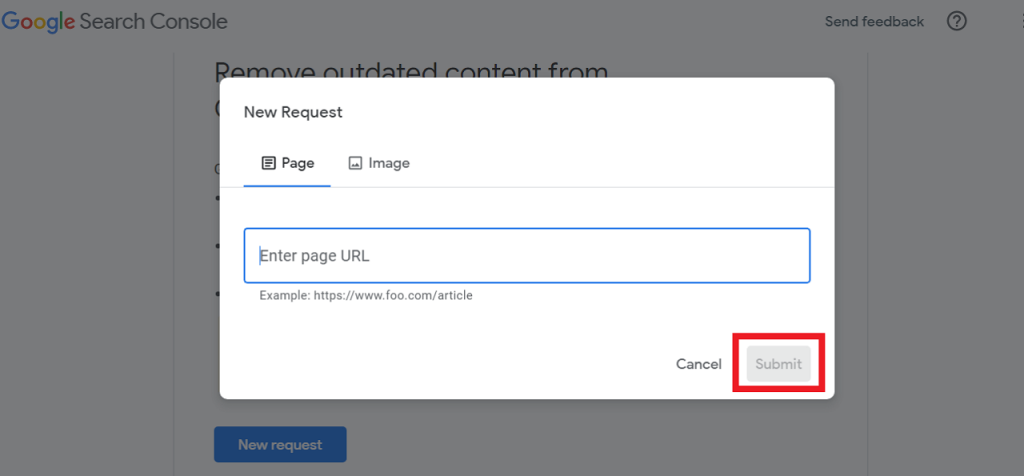 How to remove outdated content from Google guide new request ReputationUP