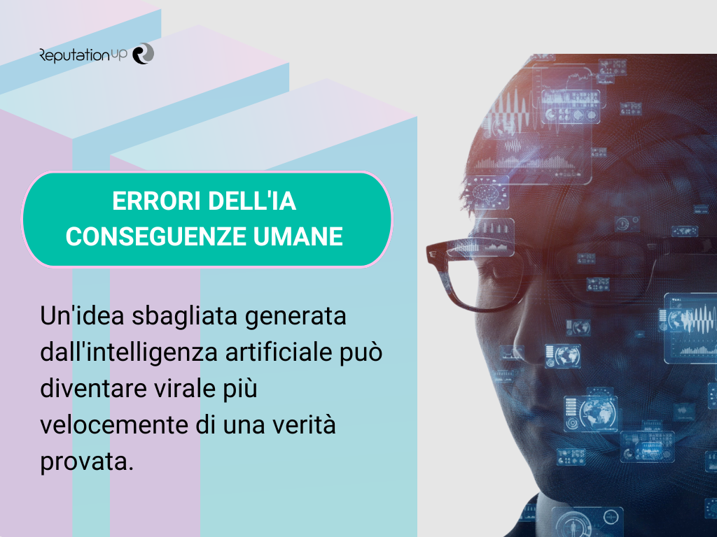 Errori dell_intelligenza artificiale, conseguenze umane ReputationUP