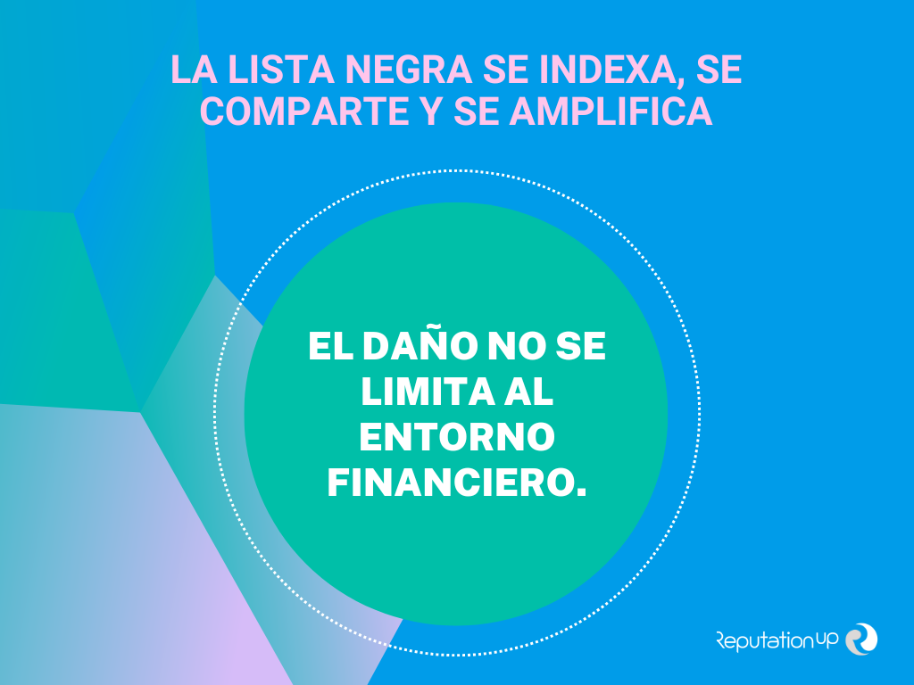 El daño no se limita al entorno financiero ReputationUP