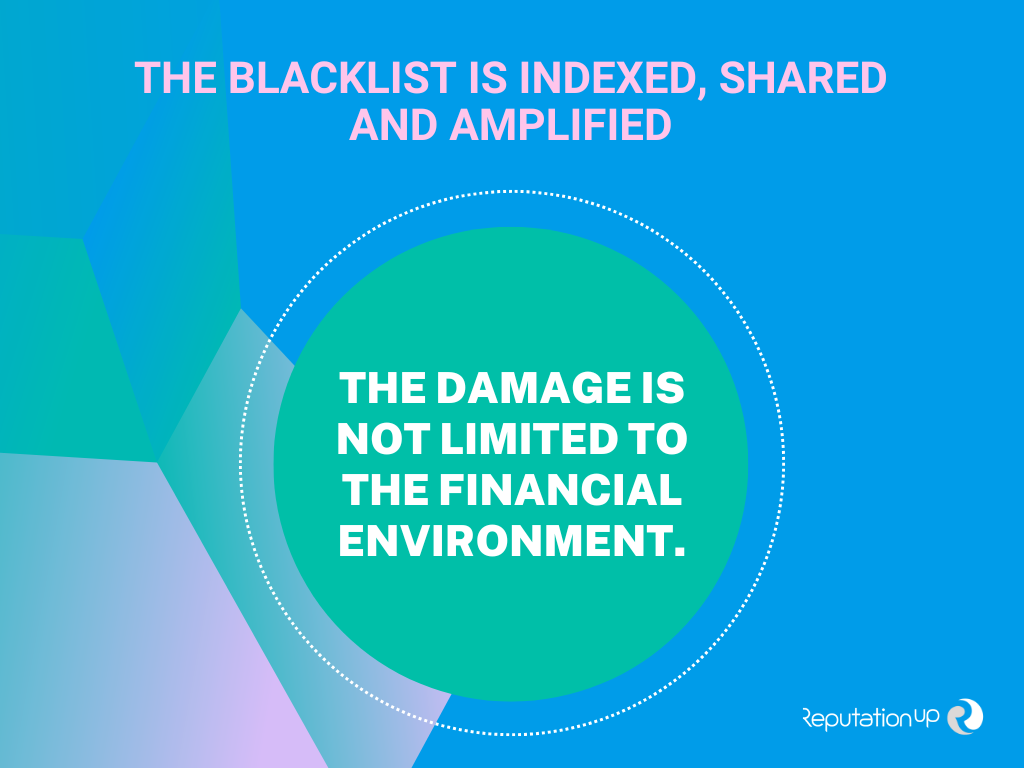 The damage is not limited to the financial environment ReputationUP
