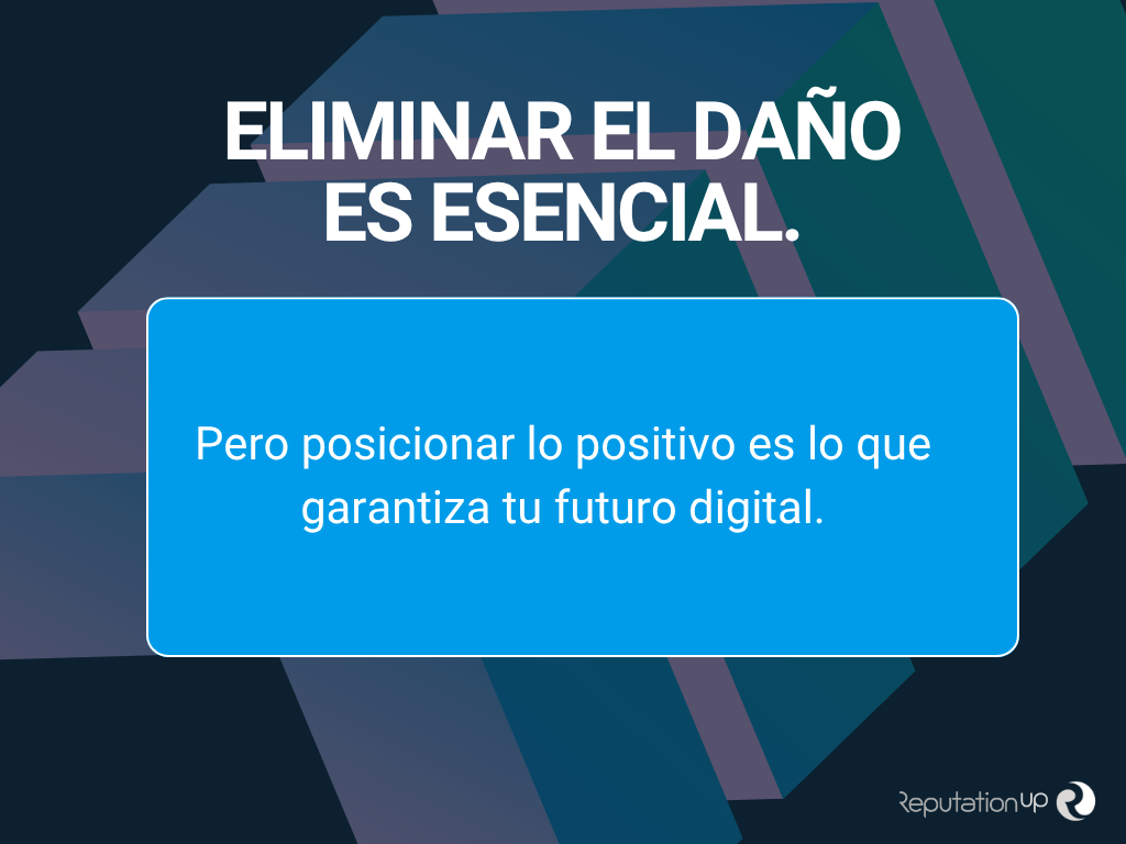 Eliminar el dano es esencial ReputationUP