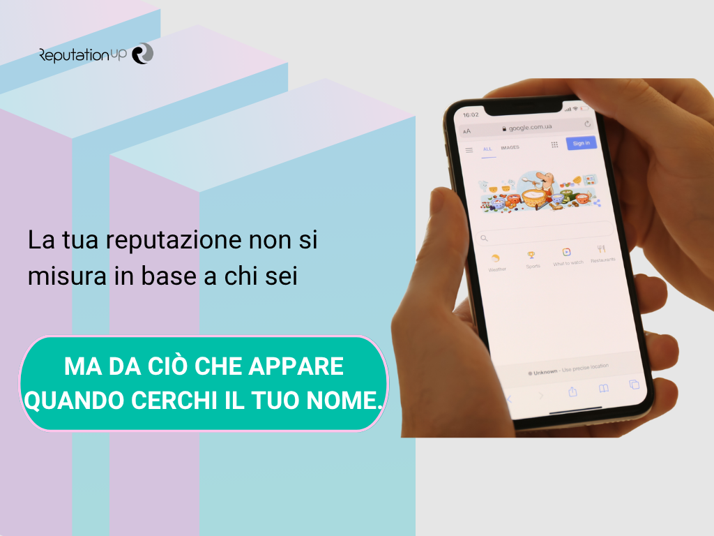 La tua reputazione non si misura in base a chi sei ReputationUP