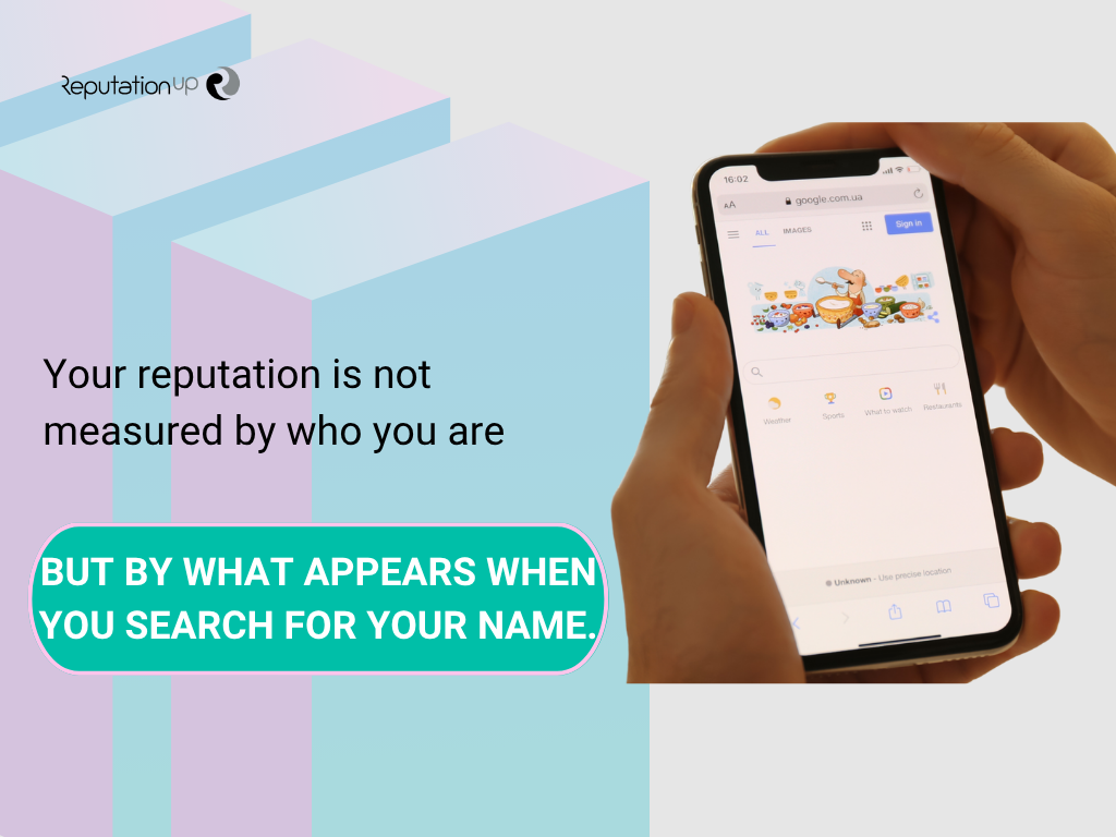 Your reputation is not measured by who you are ReputationUP