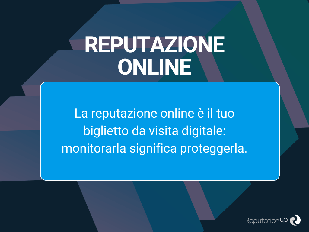 La reputazione online e il tuo biglietto da visita digitale ReputationUP