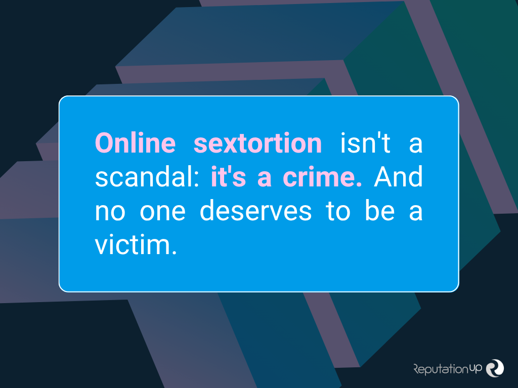 sextortion crime online