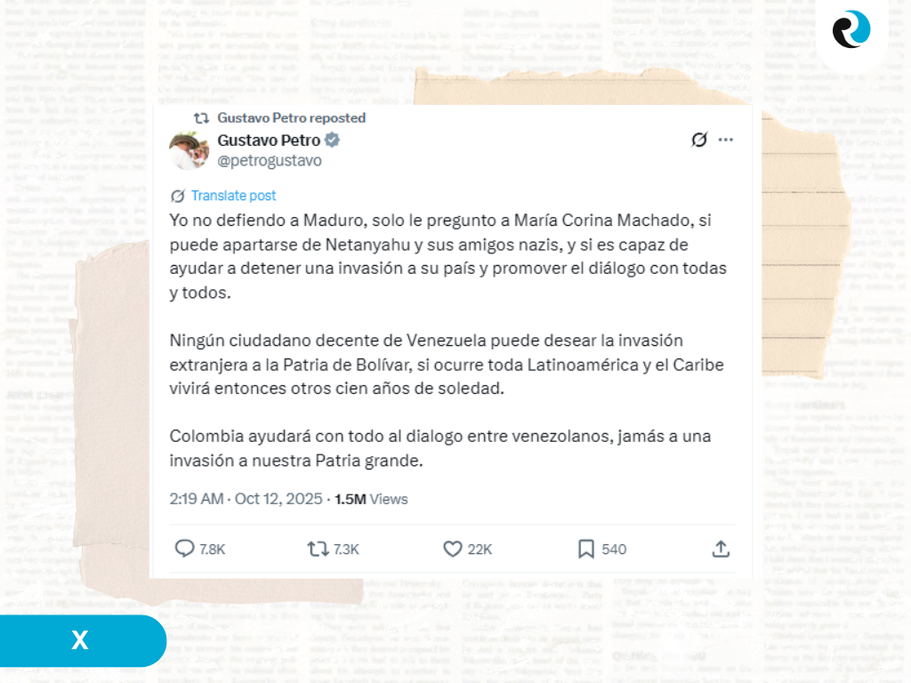 Gustavo Petro ReputationUP