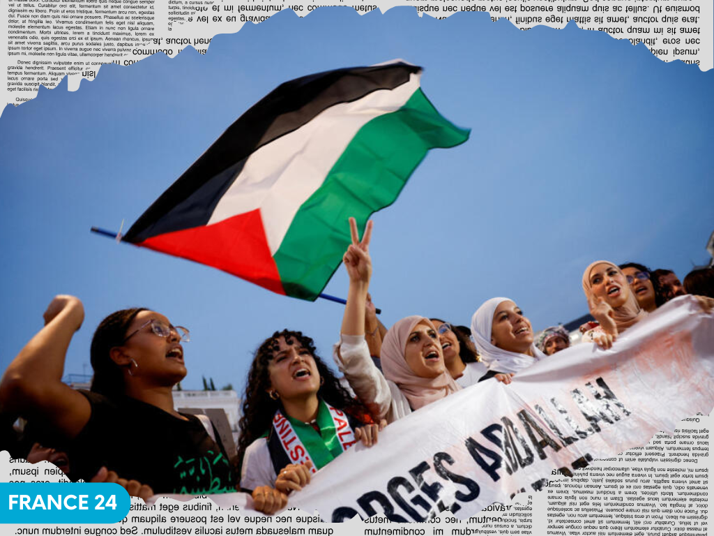 Protestas Pro Palestina ReputationUP