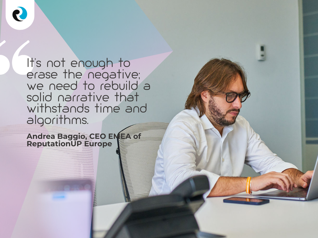 It's not enough to erase the negative ReputationUP