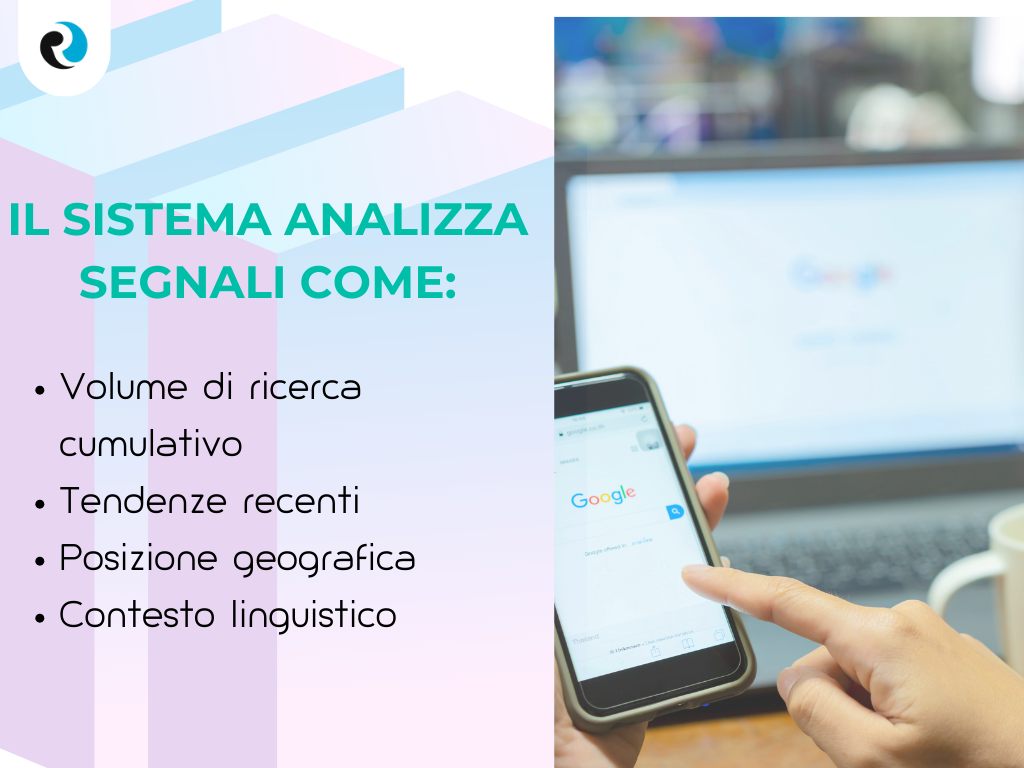 IL SISTEMA ANALIZZA SEGNALI COME .ReputationUp