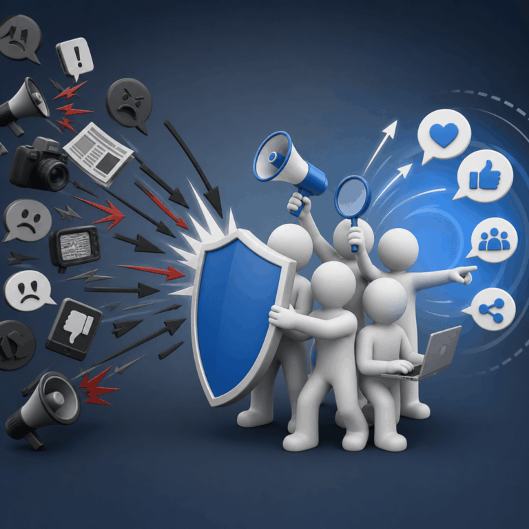 Managing media attacks ReputationUp