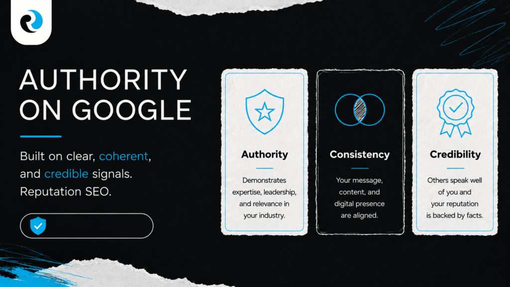 AUTORITY IN GOOGLE REPUATTIONUP