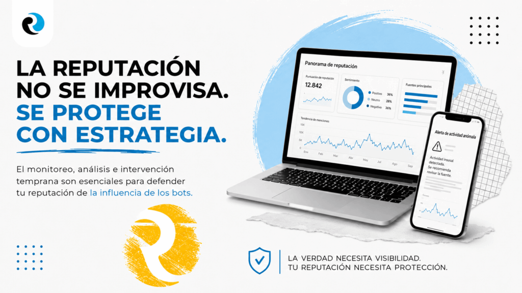 Que hacer si se sospecha de una campana de bots