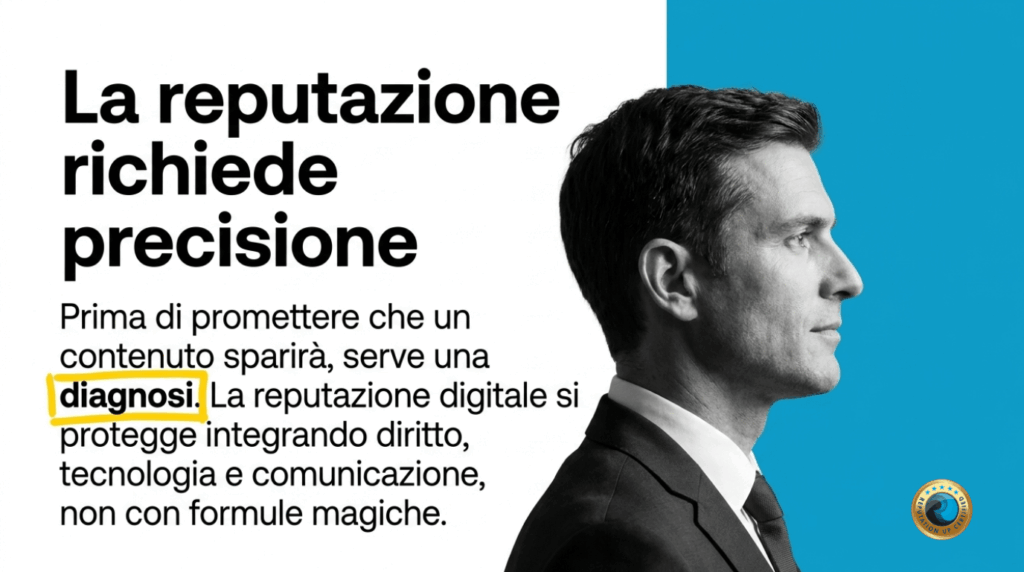 La reputazione richiede precisione Reputationup