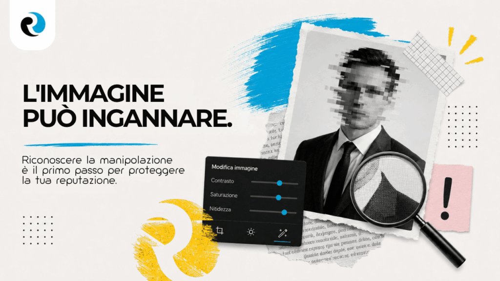 Manipolazione delle immagini online ReputationUP