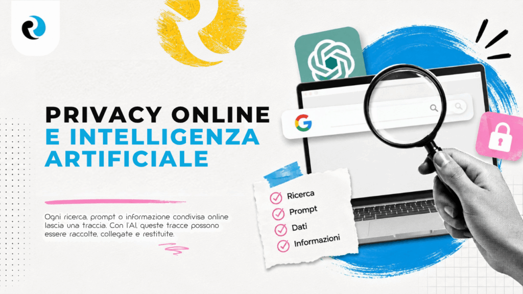 Privacy online e intelligenza artificiale ReputationUP