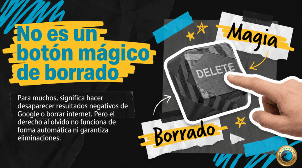 ReputationUP El derecho al olvido no es un boton magico de borrado