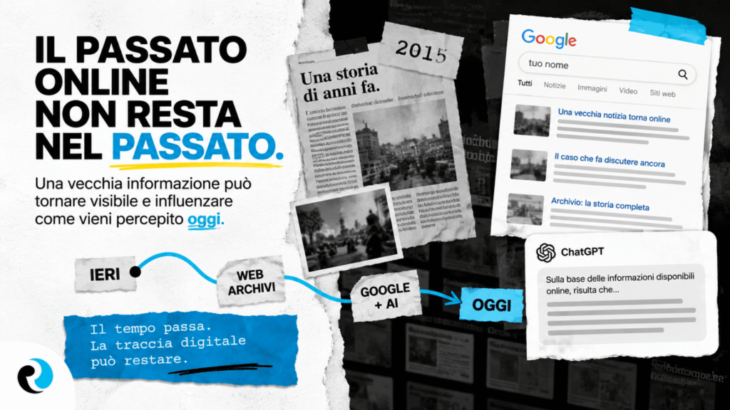 Passato e reputazione online ReputationUP