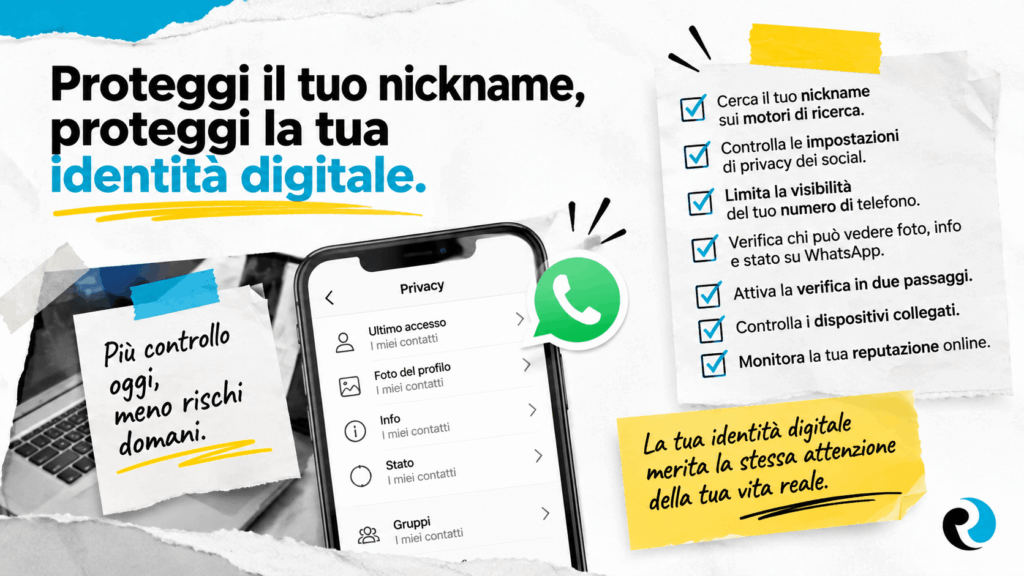 Come proteggere il proprio nickname ReputationUP