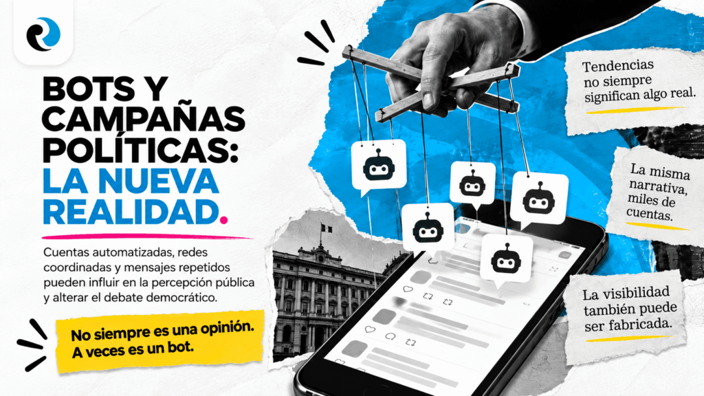 Bots y campanas politicas ReputationUP