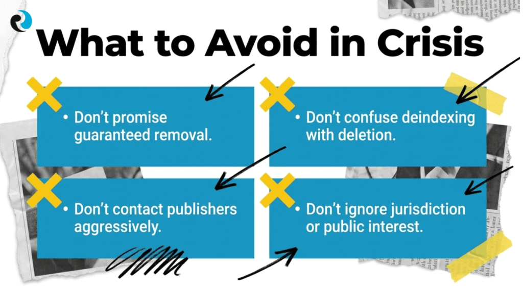 What to avoid in crisis Reputationup