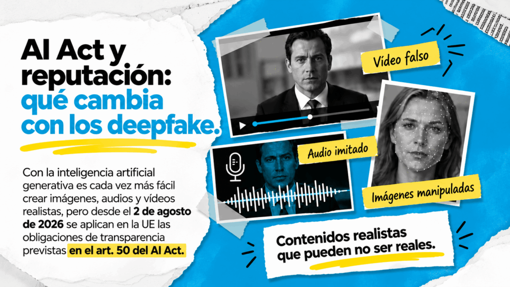AI Act y reputacion ReputationUP