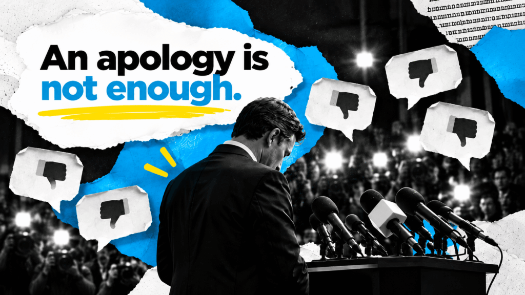 An apology is not enough ReputationUP