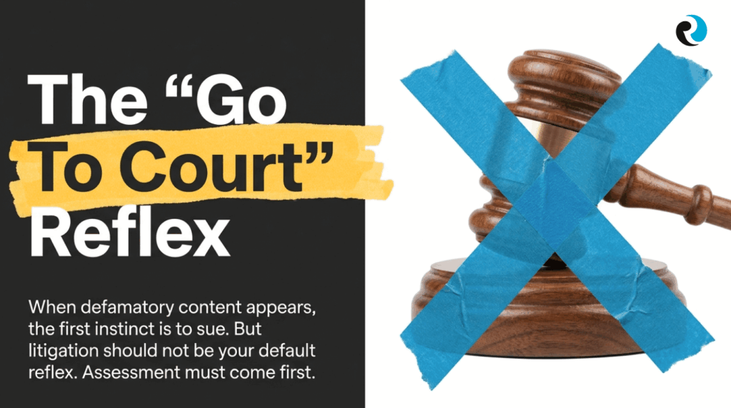 Can Online Defamation Be Resolved Without Court ReputationUP