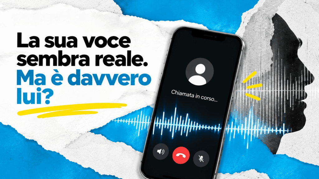 Clonazione della voce rischio ReputationUP