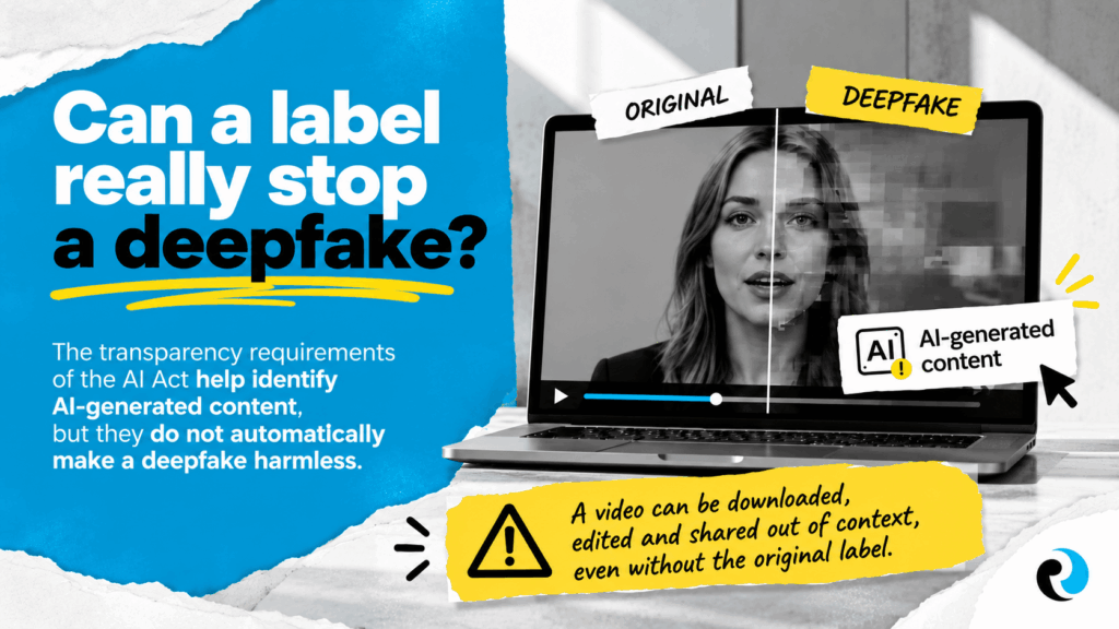Can a label really stop a deepfake ReputationUP