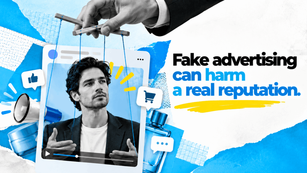 Fake advertising ReputationUP