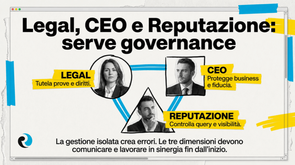Governance diffamazione online ReputationUP