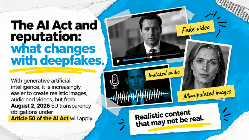 AI Act and reputation ReputationUP