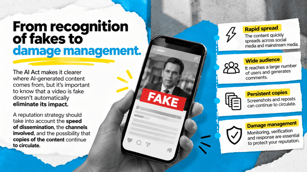 From recognising a fake to managing the damage ReputationUP