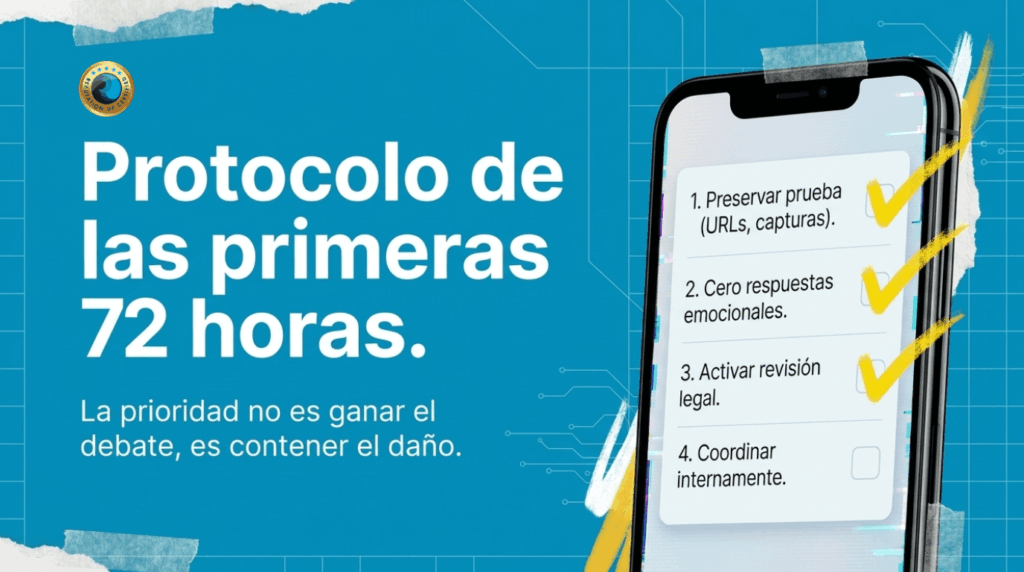 Protocolo de las primeras 72 horas ReputationUP