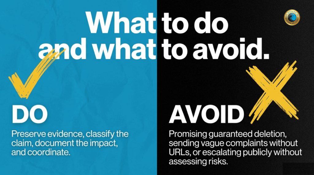 ReputationUP Defamatory Attacks Against Companies