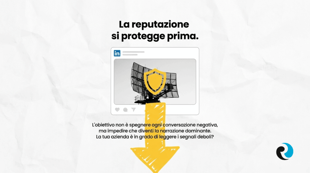 Segnali deboli e reputazione aziendale ReputationUP